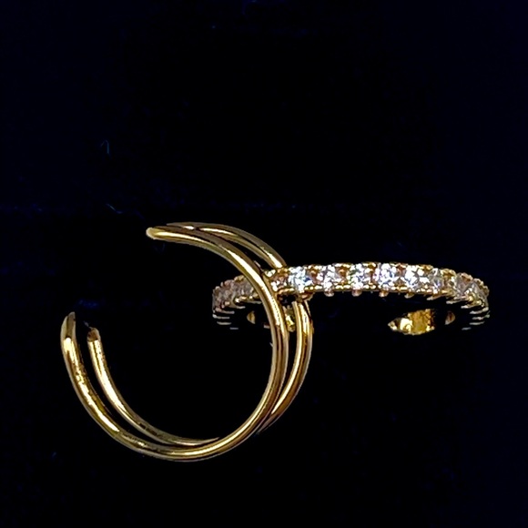 Sterling Forever Jewelry - 🌟14K GOLD🎉HP🌟STERLING CZ💎Huggies💎Hoop Earrings to Add that Sparkle🌟& Shine